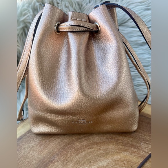 COACH DERBY CROSSBODY (F29204)
ROSE GOLD/SILVER - Picture 2 of 12